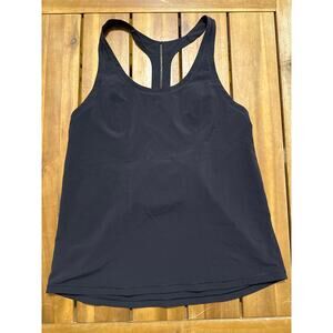 Lululemon Tank Top Shirt Sz S Adult Black Racerback Sleeveless Athletic Women 6